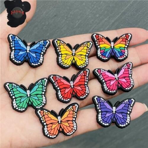 1PCS PVC Colourful Cartoon Butterfly Fridge Magnetic Sticker Beautiful Insects Refrigerator Magnets Children Toy Souvenir Gift
