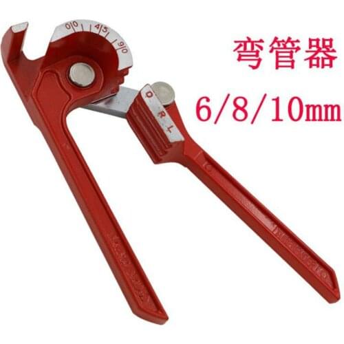 3 In 1 180 Degree 6mm/8mm/10mm Metal Pipe Tube Bender / Copper Tube / Air Conditioning Aluminum Tube Bending Manual Elbow Tool