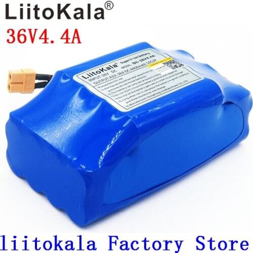 36V rechargeable li-ion battery pack 4400mah 4.4AH lithium ion cell for electric self balance scooter hoverboard unicycle