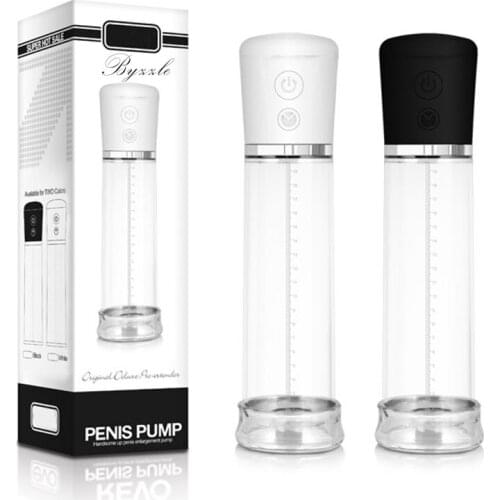 Automatic Penis Pump, Male Sex Product, Multi Function Silicon Penis Enlargement, 100% Real Skin Feeling, Sex Toys For Men