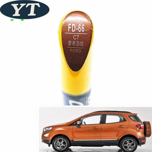 Car scratch repair pen, auto paint pen BROWN color for Ford ecosport,kuga, focus,s-max,fiesta ,car painting pen