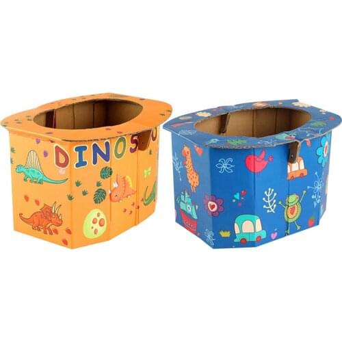 Child Kids Travel Toilet Foldable Emergency Potties Infant Portable Folding Potty Seat Boys Girls Baby Toilet Training