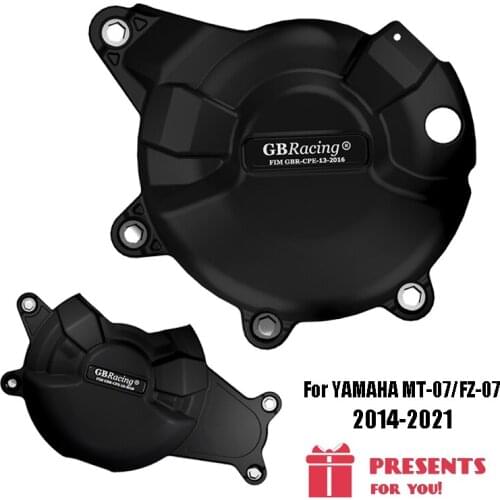 For YAMAHA MT-07/FZ-07 2014-2021 2019 MT07 Engine Covers Protectors Motorcycles Engine cover Protection case for case GB Racing