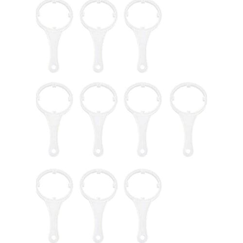 Hot TOD-10Pcs Plastic 10 Inch Filter Cartridge Housing Wrench Spanner for Water Purifier White