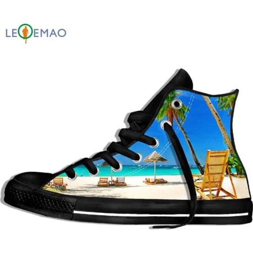 Creative Design Custom Sneakers Hot Hawaiifor Men/high Quality Hawaii Canvas Trends Comfortable Ultra Light Sports Shoes