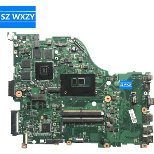 For ACER Aspire E5-575G Laptop Motherboard With SR2EY i5-6200U CPU DAZAAMB16E0 REV:E DDR4 MainBoard 100% Tested Fast Ship