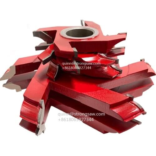 Woodworking jointing combination tool set long tenonning solid wood forming end mill cabinet door frame shaper moulder cutter