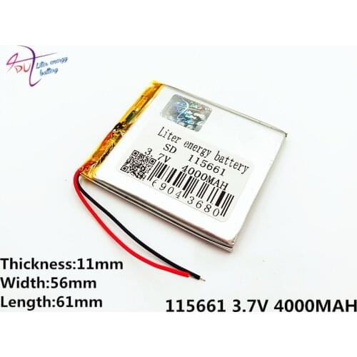 Story machine general rechargeable lithium polymer battery 3.7 V 115661 large capacity 4000mah