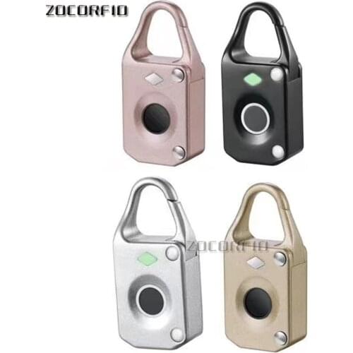 Anti-theft smart Fingerprint Padlock be used in door/box/cabinet