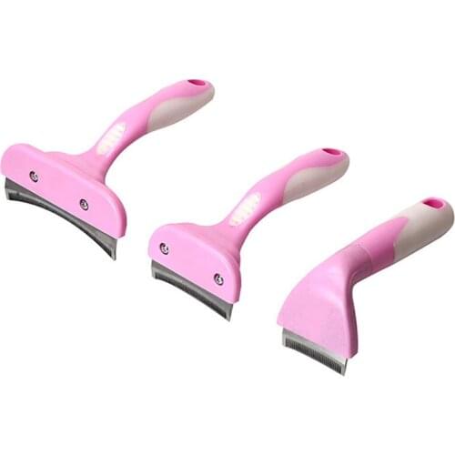 Combs Dog Hair Remover Cat Brush Grooming Tools Clipper Attachment Pet Cat Trimmer Furmins for Pet Brush Supply Wholesale TP