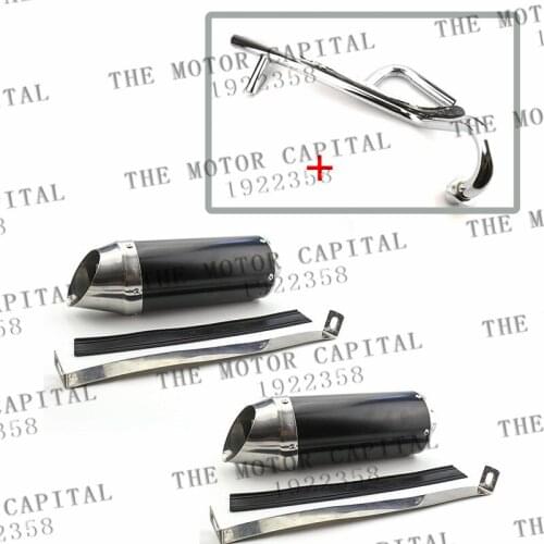 Motorcycle exhaust muffler pipe 28mm for Kawasaki KLX11070cc 110cc 125cc Motocross Dirt Bike