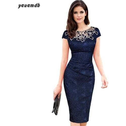 Модные платья-футляры YAUAMDB China At AliExpress