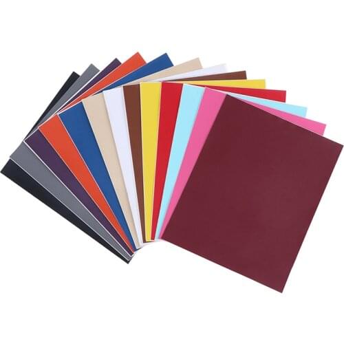 1PCS Sofa Repairing Patches Fine lines Sheepskin pattern Leather PU Fabric Stickers Self-adhesive stick 25x20cm