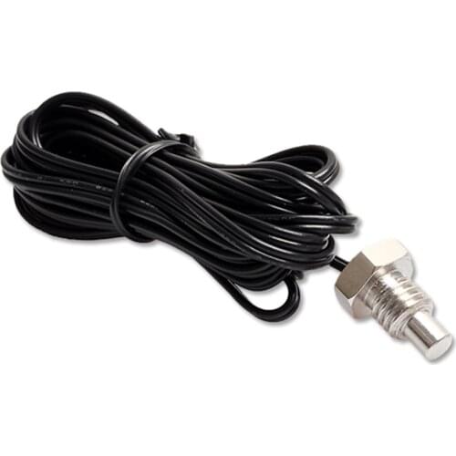 10K NTC Thermistor Line Cable Temperature Sensor Probe 1M Length with M6 Thread for Temperature Controller