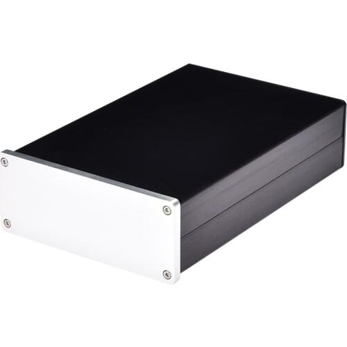 172*70*261mm 1707 All-aluminum Chassis Can Be Used for Attack and Discharge Amp DAC All Aluminum Amplifier Chassis DIY Box