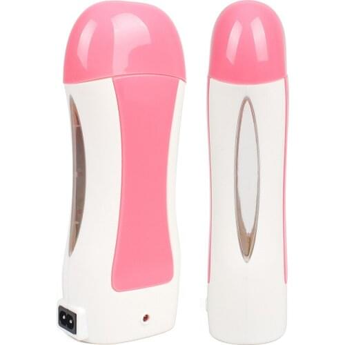 100g Piece Wax Heating Instrument Wax Melting Machine Portable Single Piece Pink Hair Removal Wax Therapy Machine