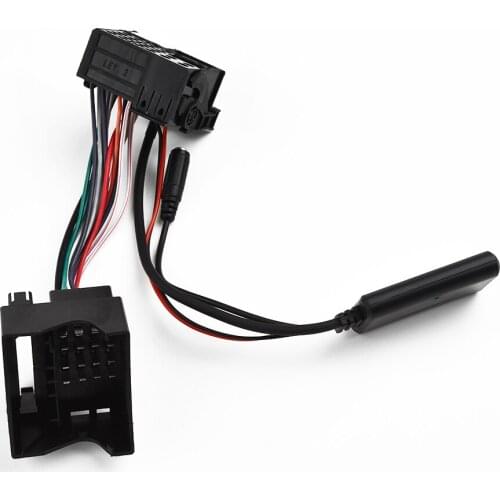 Car Bluetooth Audio Cable Adapter MIC For Mercedes Benz APS NTG CD20 30/50 Radio Music Stereo Receiver