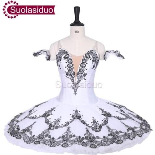 White Adult Professional Ballet Tutu The Swan Lake Stage Performance Competition Costumes Women Ballet Dance Apperal Girls Skirt