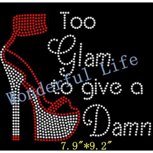 Free shipping Diva Rhinestone Transfer hotfix Rhinestone Transfer Design Iron on