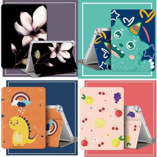 For iPad 2018 Case ipad 10.2 2019 10.5 with Pencil Holder Funda for iPad 6th 7th Generation / Mini 5 / 2018 9.7 Case Cover Capa