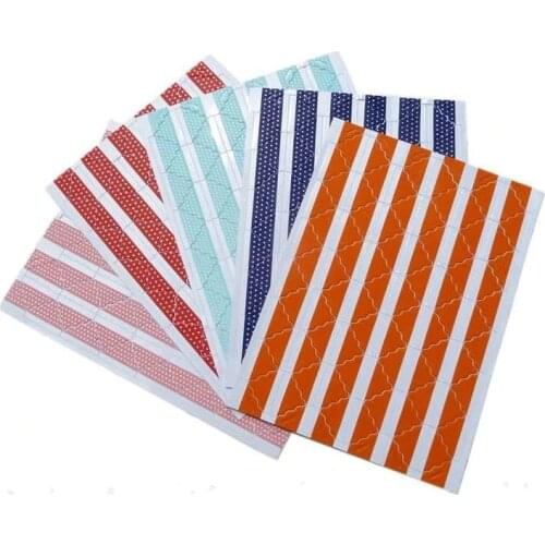 DIY Album Photo Scrapbooking self-adhesive PVC Photo Corner Sticker Photo holder 5 color Choose 78pcs/sheet, 5 sheets/lot