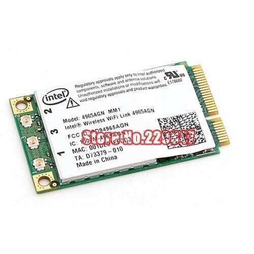 For HP For Wireless-N WiFi Link 4965 AGN Mini PCI-E Card 300 Mbps 802.11 a/b/g/n 2.4/5 GHz