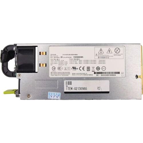 For Huawei X6000 Server Power Supply for LITEON PS-2122-3H 1200W 12V 100A