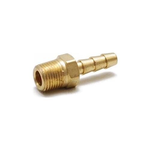 Free Shipping 100PCS/LOT 1/4" Brass Fittings Lot Boat Fuel Gas Water Air Hose Barb