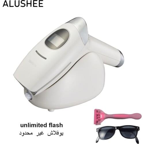 ALUSHEE laser epilator for women ipl hair removal machines permanent hair remover ice cool painless shaver