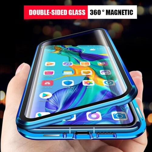 360 Full Protection Magnetic Case For Samsung Galaxy A71 A51 A31 A50S A30S A81 A91 M31 M51 Note 20 10 8 9 S30 Plus ​Double Glas
