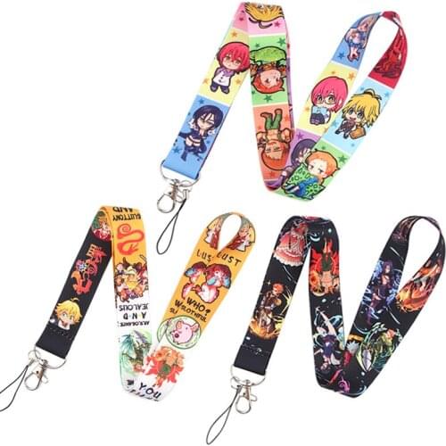 Factory direct cartoon mobile phone lanyard, keychain sling, camera sling, certificate neckband, various brand lanyards