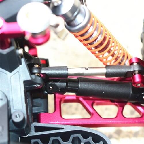Adjustable Tie Rods Positive Negative Teeth Thickened Pull Rods set for ARRMA 1/10 GRANITE 4X4 MEGA MOSTER TRUCK RC Car Parts