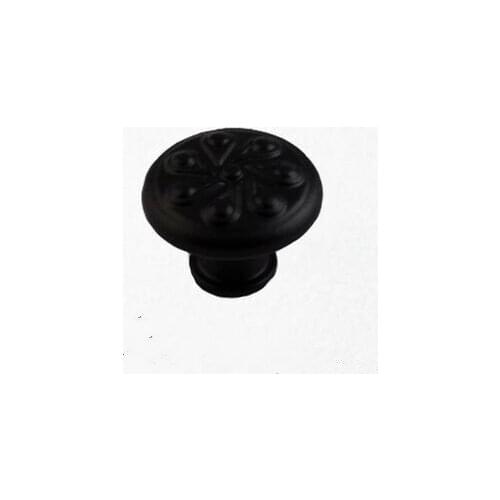 30mm drawer knob pull handle black kitchen cabinet handle knob black dresser cupboard door furniture decoration hardware knob