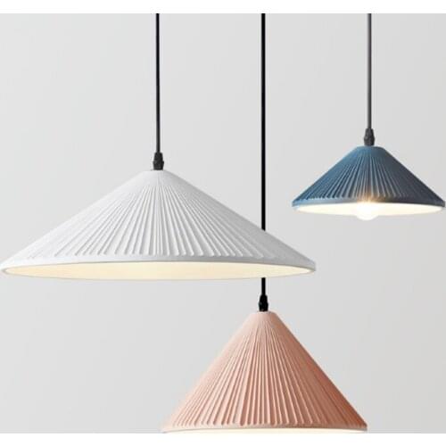 Modern Resin Umbrella Led Cafe Pendant Lights Home Decor Living Room Bedroom Kitchen Hanging Lamp Dinning Room Light Fixtures