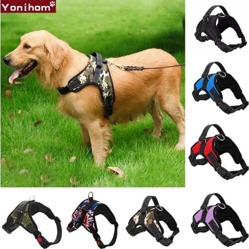 Dog Harness k9 Pet Products Dog Harness Vest Large Chihuahua Adjustable Harness for Dogs Small Vest Collar Perro for Large Puppy