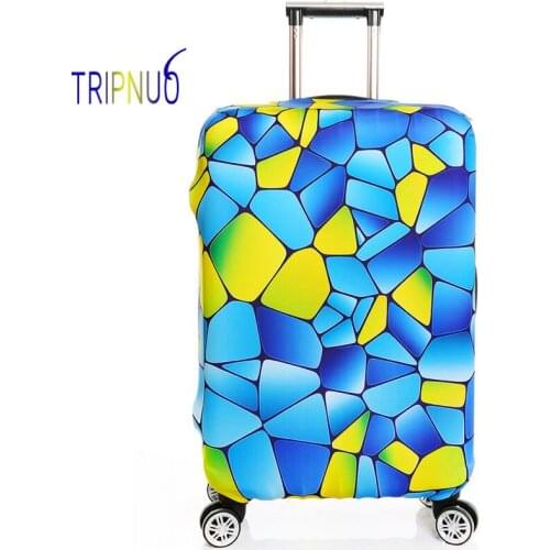 TRIPNUO Thickest Colorful Luggages Protective Cover for 18-32 Inch Trolley Cases Waterproof Elastic Suitcases Covers