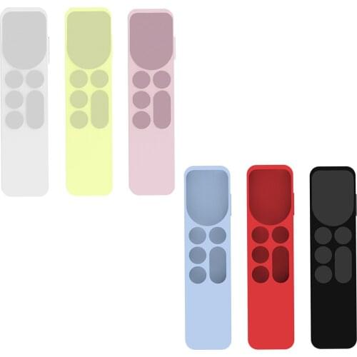 Remote Controller Sleeve Protective Case Cover for Apple TV6 Anti-slip Lightweight Dustproof Shockproof Tool Replacement