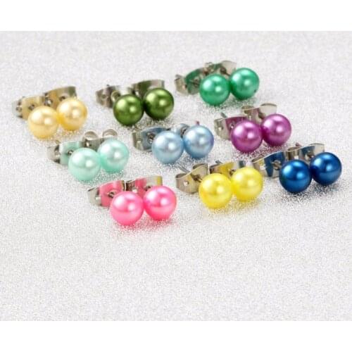 36 pair Fashion statement earrings 2018 ball Geometric earrings For Women Hanging Dangle Earrings Drop Earing modern Jewelry