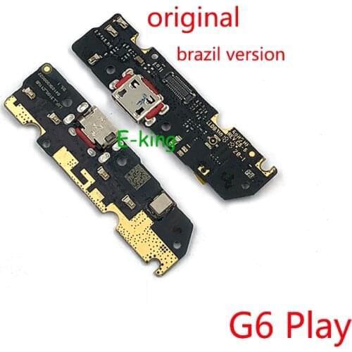 10PCS For Motorola Moto G6 Play USB Charging Board Dock Port Flex Cable