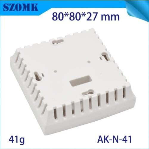 10 pcs/lot abs plastic diy led sensor housing for electronics diy design and case housing for pcb size Temperature and humidity