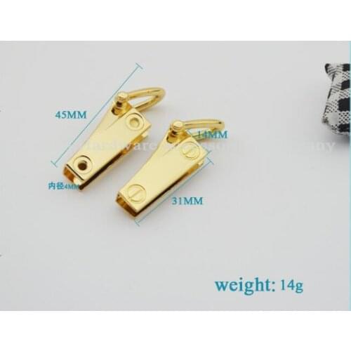 10 PCS/lot) The new female bag about die casting alloy straps links to hang bag hook buckle bags metal accessories