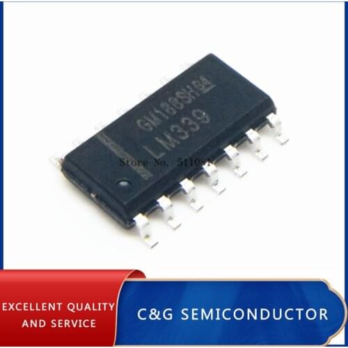 50PCS LM339 LM339DR LM339M SOP14