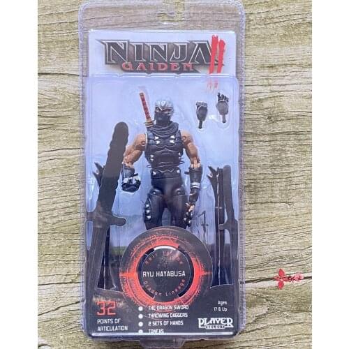 7" NECA Ninja Gaiden Ryu Hayabusa Dragon Lineage Action Figure Toys Art Box