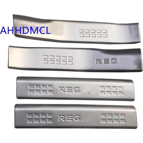 Car Welcome Pedal Threshold Strip Door Sill Strip For Regal 2009 2010 2011 2012 2013 2014 2015 2016 2017 2018 2019