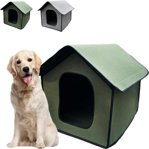 Large Outdoor Dog House Waterproof Weatherproof Dog House Foldable Pet Shelter for Pets