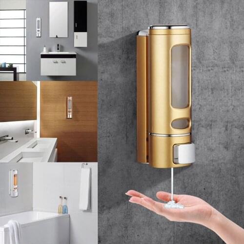 Soap Dispenser Bathroom Dispensador De Gel Desinfectante 400ml Wall Mount Washing Lotion Soap Shampoo Hand Sanitizer Dispenser