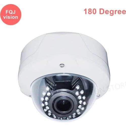 5MP IP Video Surveillance Network Camera 180 Degree Waterproof Dome Motion Detection 180 Degree Street Dome Camera Outdoor