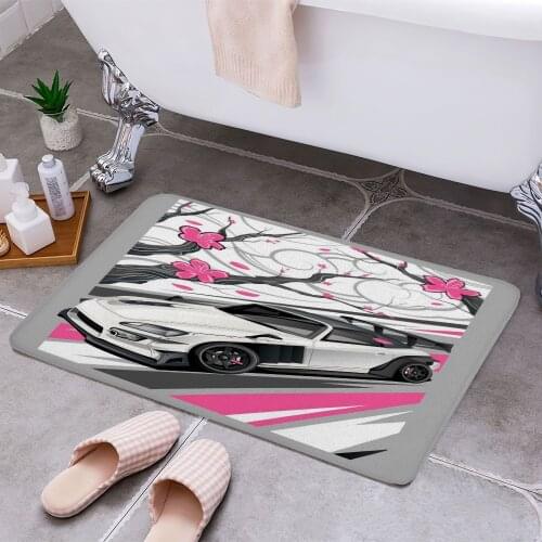 JDM Legend S2000 Carpet Areas Rug Non-slip Floor Mat Rug 3D Printing Living Room Bedroom Door Mat Home Decoration