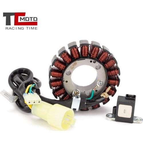 Motorcycle Magneto Generator Stator Coil for Honda TRX300EX Sportrax 300 EX 1993-2008 TRX300X 2009 31120-HM3-671 11395-HM3-670
