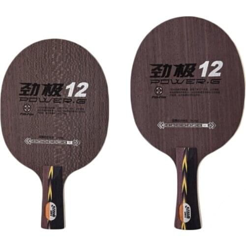 Original DHS Power.G 12 (Power G12, PG12, PG 12) table tennis blade DHS blade for table tennis rackets racquet sports ping pong